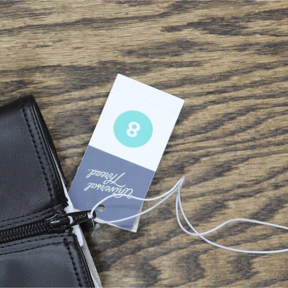 NWT Universal Thread Womens Connor Harness Buckle Ankle Boots 90511576 Black 8M - Picture 9 of 9